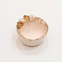SLB 'White Cherry Blossom' Ceramic Bowl S.