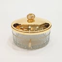 Flat Jar Tmreya M. Gold/White