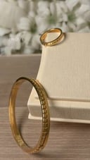 سوارة وخاتم عيار 18