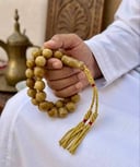  مسباح معجن كهرمان تفصال ذهبي