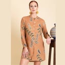 Long Shirt in Uliveto Print