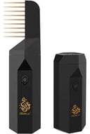 مبخرة شعر كهربائية محمولة مع منفذ USB - أسود