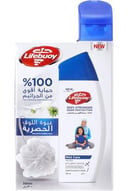 لايفبوي غسول الجسم المضاد للبكتيريا عناية ناعمة مع ليفة - 300 مل