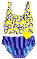 Girls Swimsuit - Lemon