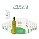 10 كراتين زيت زيتون روابينا 500 مل (60 لتر)