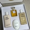 عطور  ميني شانيل N5 طقم اربع قطع  بارفيوم للنساء