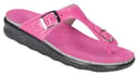 Sanibel T-Strap Slide Sandal - Dark Pink