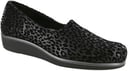 Bliss Slip On Wedge - Black Leopard