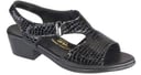 Suntimer Heel Strap Sandal - Black Croc