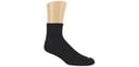Men's SAS QTR Crew Socks - Black - Large