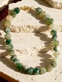 Agate stones necklace