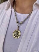 Brass necklace