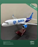 مجسم A320 لطيران ناس بشعار نادي الهلال