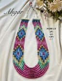 Ruby, Emerald, Sapphire Necklace