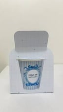  كوب قهوة العيد لون أزرق