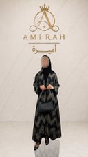 عباية دانتيل كاندي ببطانة شيفون