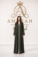 Half-Butterfly Abaya - Distinguished Crepe