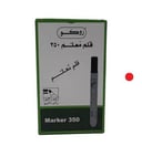 قلم روكو Marker 350  باكت12 حبه مشطوف - أحمر