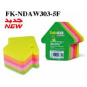 ورق ملاحظات فانتاستيك 80ورقة× 5 لون 400ورقة FK-NDAW303-5F