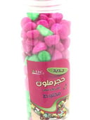 حجر بحري ملون 