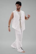 AL GAYLA IVORY PANTS