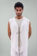 AL GAYLA IVORY VEST