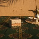 صندوق موسيقى يوم التأسيس الورقي