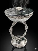 مباخر فضي