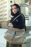 Satchel bag - Cafe