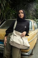 Satchel bag - Beige