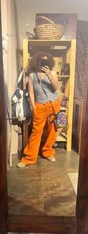 Pure linen pants