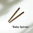 Baby Spirals Hair Pins