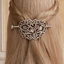 Hollow-Out Floral Hairpin (Pin + Barrette )