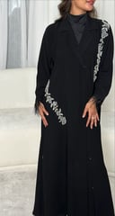 304# عباية تطريز بريش 