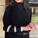 عباية مع قيطان ابيض