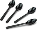 VIP transparent food spoon, unwrapped, 1000 pieces