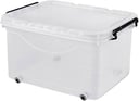 Large 60-liter plastic food container with national borders