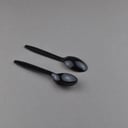 Black Honey Ice Cream Spoons, 10 Packets * 100 Pieces