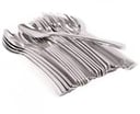 Lead plastic spoons 10 cm, 100 packs * 18 pieces