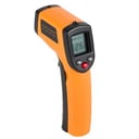Laser temperature reading device