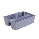Plastic toalet utemsils holder