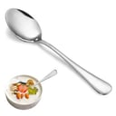 Silver ice cream spoons 10 cm, 108 pack * 24 pieces