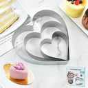 Heart-shaped sweets mold, size 25