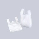 White marketing bags, medium size, 14 kg