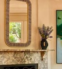 mirror -Mother of Pearl Frames  -Can Customize different designs