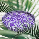 TRAY Mother of Pearl Hand made 