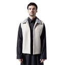Beige Collar Vest