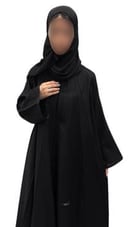 عباية نسائية قماش واقف