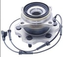 Rear wheel hub and bearing 