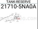 قربة ماء راديتر انفينتي 2022-2024  QX55
